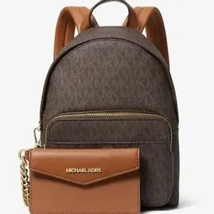 Michael Kors Maisie XS 2 In 1 Backpack + Pouch Brown Logo MK Signature Michael Kors | Bags | Michael Kors Maisie Xs 2 In Backpack  main image 3